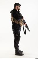  Photos Arthur Fuller Sniper holding gun standing whole body 0007.jpg